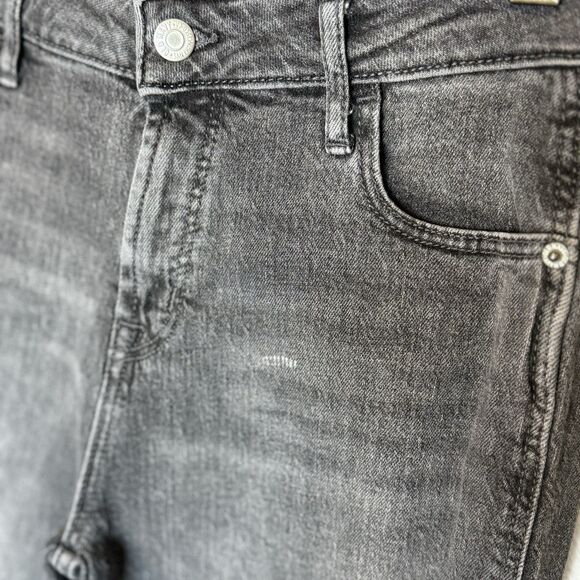 Old Navy Jeans Women's 2 High-Rise Vintage Slim Stretch Raw Hem Smooth Pockets - Picture 5 of 16